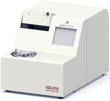 Safematic CCU-010 coater family: The CCU-010 LV fine vacuum compact coating unit. Without head.