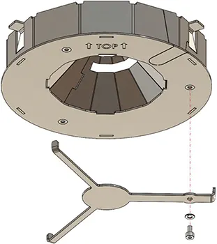 TS-010 Thermal Shield. Used with CCU-010 LV or HV coating unit.