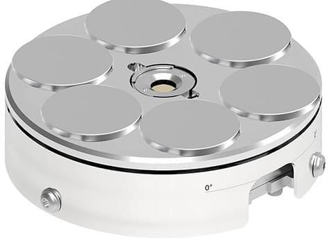 Safematic CCU-010 coater family: Planetary stage / Planetary gear table PS-006. 13 stubs.